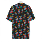 DNA Strands Pattern Print Hawaiian Shirt