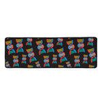 DNA Strands Pattern Print Long Kitchen Mat