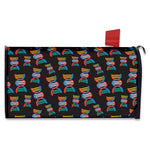 DNA Strands Pattern Print Mailbox Cover