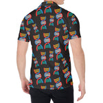 DNA Strands Pattern Print Men's Shirt