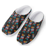 DNA Strands Pattern Print Mesh Casual Shoes