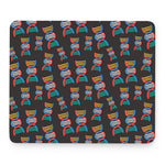 DNA Strands Pattern Print Mouse Pad