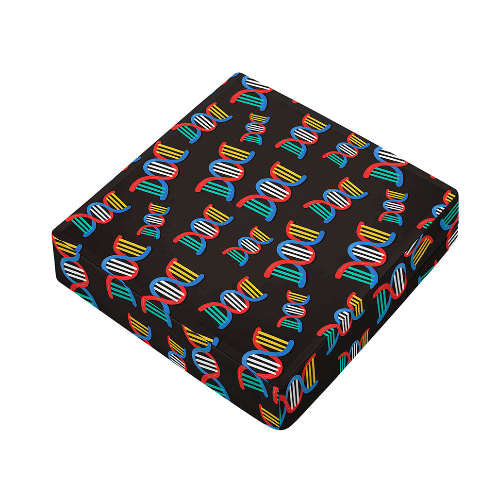 DNA Strands Pattern Print Outdoor Seat Cushion Cover