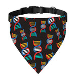 DNA Strands Pattern Print Over The Collar Dog Bandana