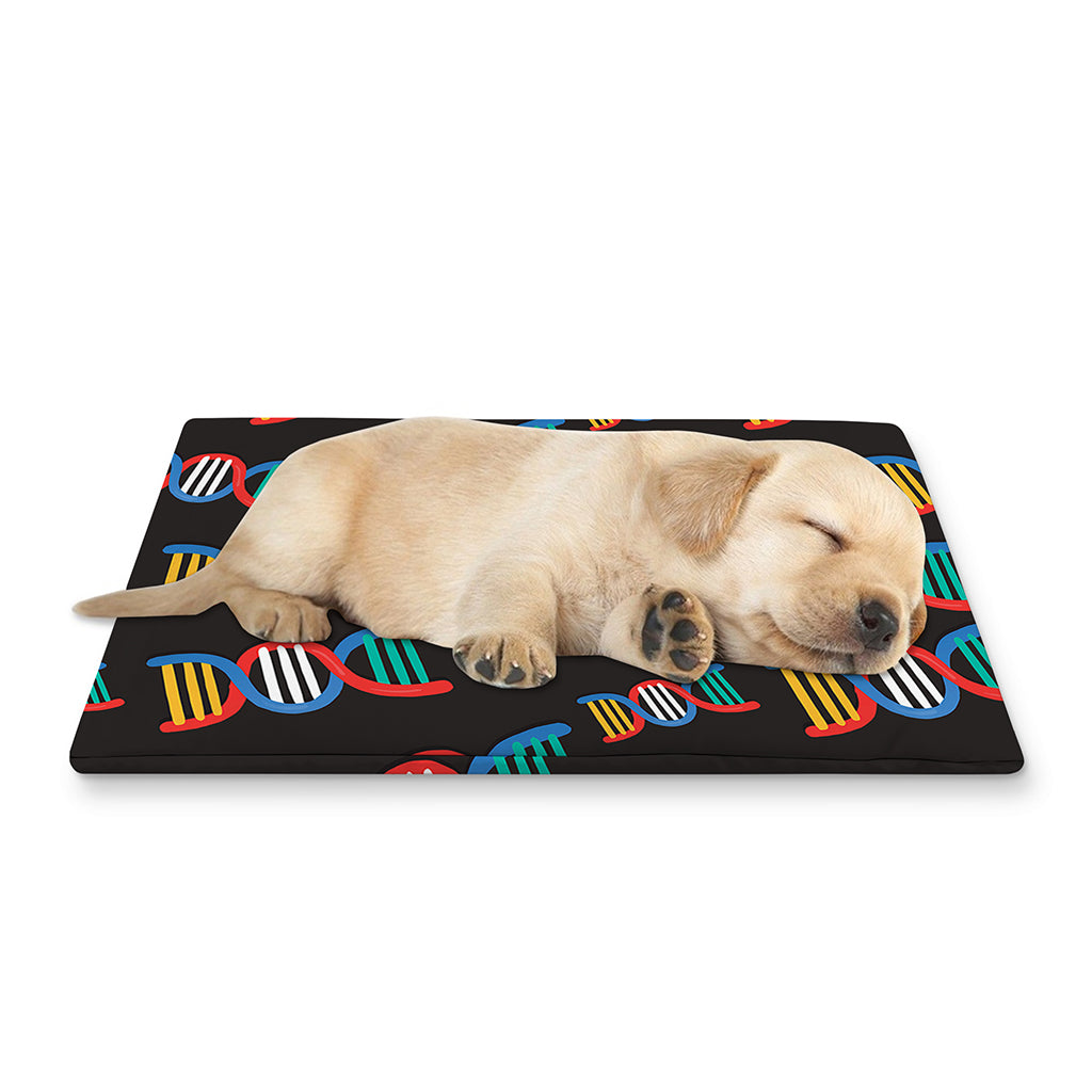 DNA Strands Pattern Print Pet Cooling Mat Cover