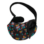 DNA Strands Pattern Print Pet Sling Carrier