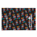 DNA Strands Pattern Print Placemat