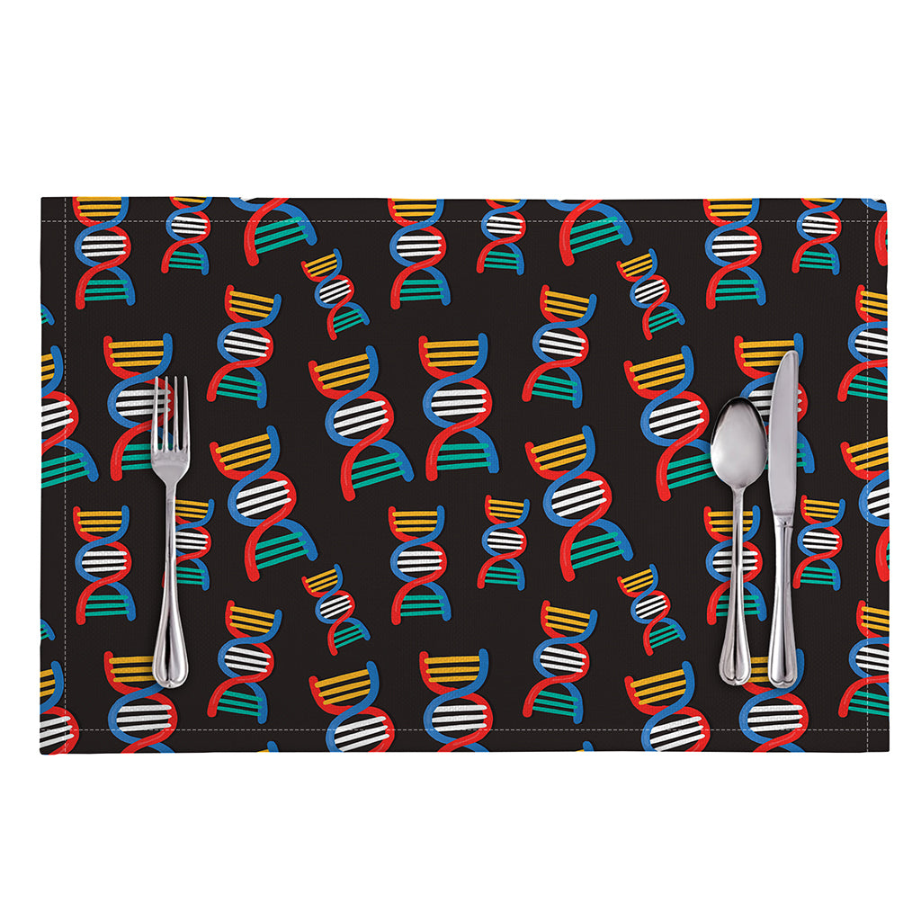 DNA Strands Pattern Print Placemat