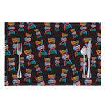 DNA Strands Pattern Print Placemat