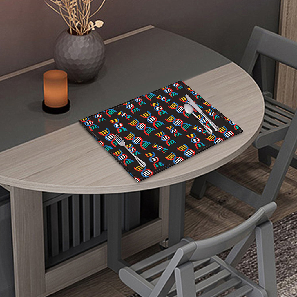 DNA Strands Pattern Print Placemat