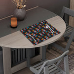 DNA Strands Pattern Print Placemat