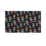 DNA Strands Pattern Print Polyester Flag