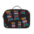DNA Strands Pattern Print Portable Lunch Bag