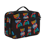 DNA Strands Pattern Print Portable Lunch Bag