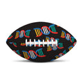 DNA Strands Pattern Print Rugby Ball