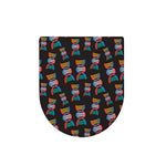 DNA Strands Pattern Print Toilet Lid Cover