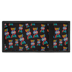 DNA Strands Pattern Print Trifold Wallet