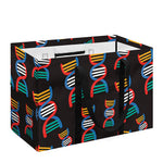 DNA Strands Pattern Print Utility Tote Bag