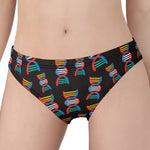 DNA Strands Pattern Print Women's Panties