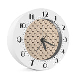 Doberman Pinscher Pattern Print Alarm Clock