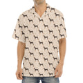 Doberman Pinscher Pattern Print Aloha Shirt