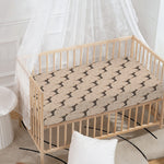 Doberman Pinscher Pattern Print Baby Crib Sheet