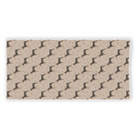 Doberman Pinscher Pattern Print Beach Towel