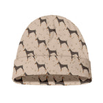 Doberman Pinscher Pattern Print Beanie