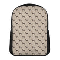 Doberman Pinscher Pattern Print Casual Backpack