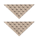 Doberman Pinscher Pattern Print Dog Bandana