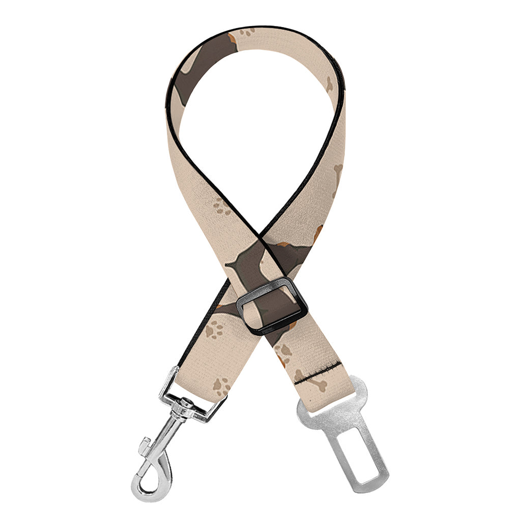Doberman Pinscher Pattern Print Dog Seat Belt
