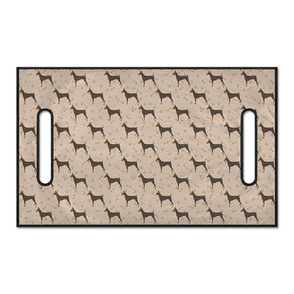 Doberman Pinscher Pattern Print Golf Cart Seat Cover