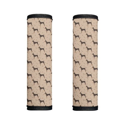 Doberman Pinscher Pattern Print Handle Covers