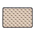 Doberman Pinscher Pattern Print Kitchen Mat