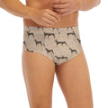Doberman Pinscher Pattern Print Men's Briefs