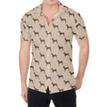 Doberman Pinscher Pattern Print Men's Shirt