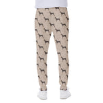 Doberman Pinscher Pattern Print Scuba Joggers