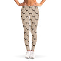Doberman Pinscher Pattern Print Women's Leggings