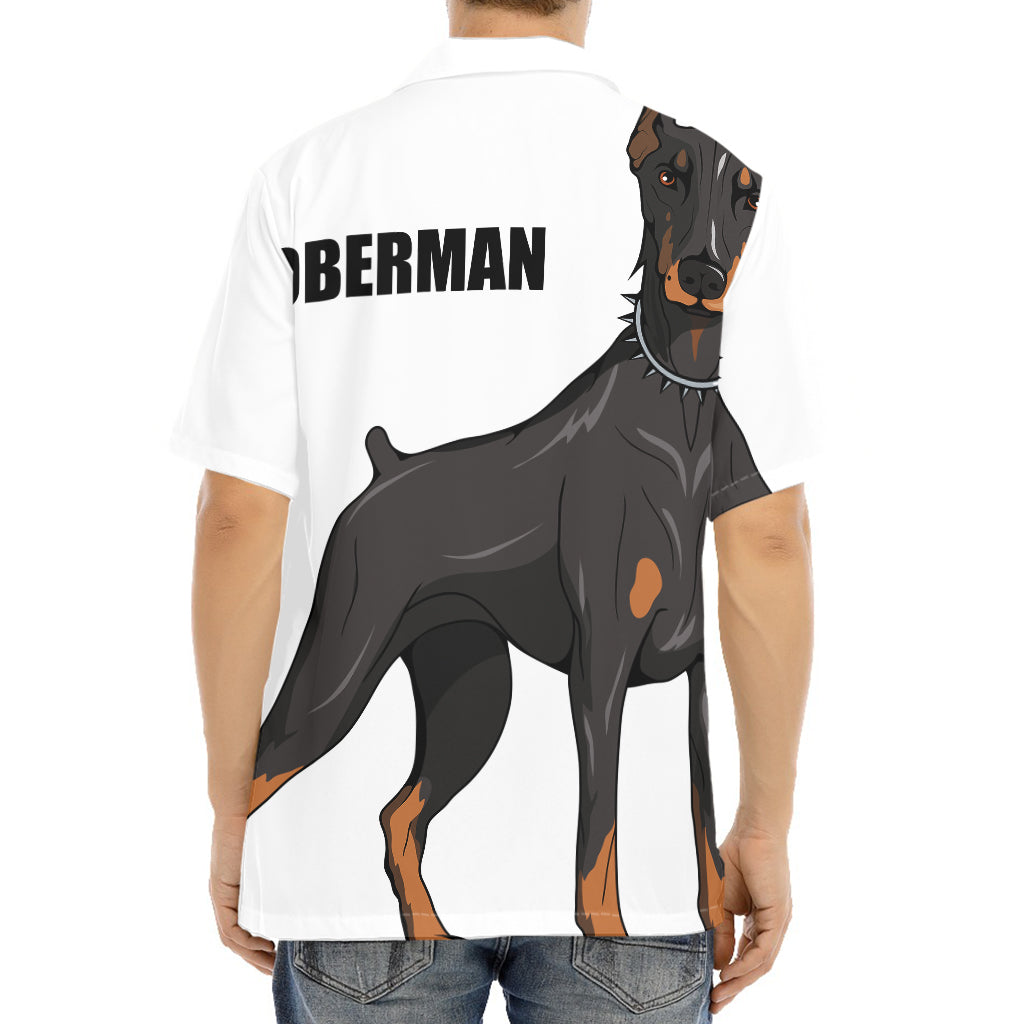 Doberman Pinscher Print Aloha Shirt
