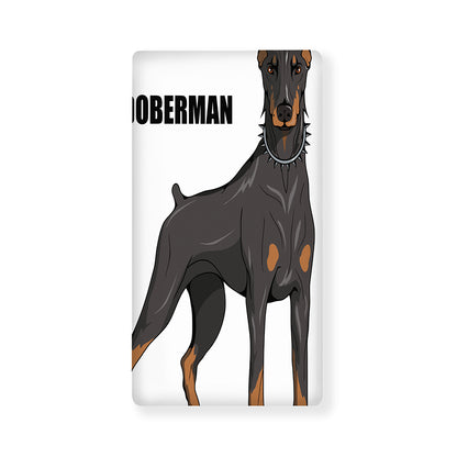 Doberman Pinscher Print Baby Crib Sheet