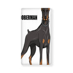 Doberman Pinscher Print Baby Crib Sheet