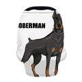 Doberman Pinscher Print Baby Seat Cover