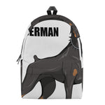 Doberman Pinscher Print Backpack