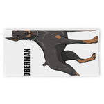 Doberman Pinscher Print Beach Towel