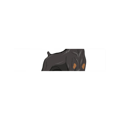 Doberman Pinscher Print Bed Runner