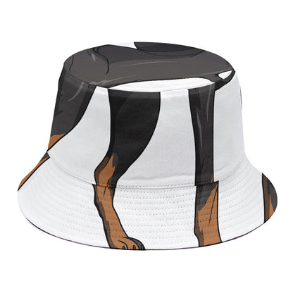 Doberman Pinscher Print Bucket Hat