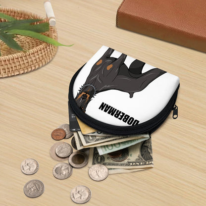 Doberman Pinscher Print Coin Purse