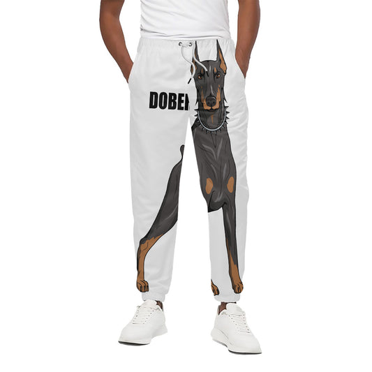 Doberman Pinscher Print Cotton Pants