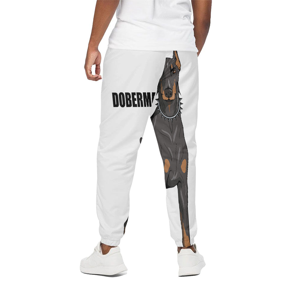 Doberman Pinscher Print Cotton Pants