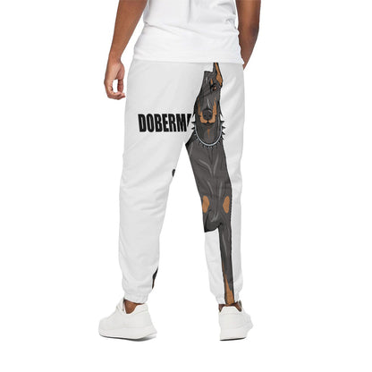 Doberman Pinscher Print Cotton Pants